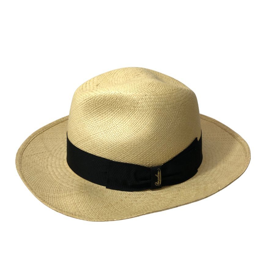 ボルサリーノ パナマ帽子 ワイドブリム サイズ61 Borsalino【AFE13】