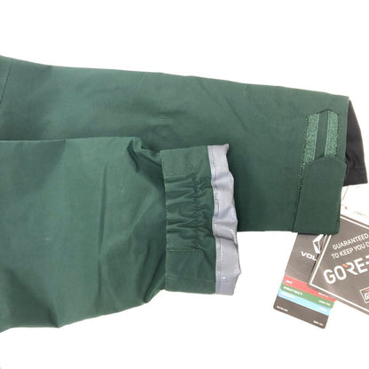 新品同様◆ボルコム スノーボード ウェア ジャケット G0652601 25-26モデル GORE-TEX ナイロンプロシェル グリーン サイズL/G メンズ VOLCOM 【AFA3】