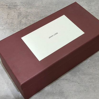 ジョンロブ レザーシューズ ソーントン SAUNTON カーフ 7000ラスト ライトブラウン サイズUK6E JOHN LOBB ビジネスシューズ 約24.5cm【LA】【中古】