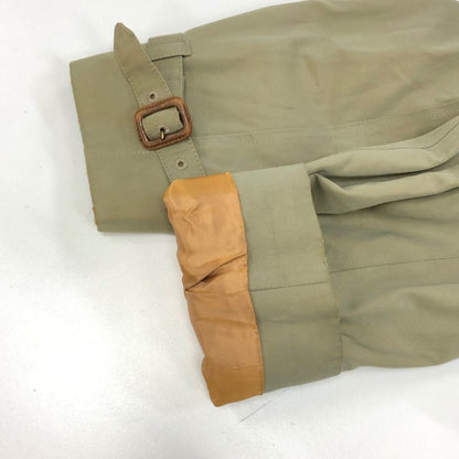 中古◆アクアスキュータム トレンチコート 70S アクア5 イングランド製 カーキ メンズ サイズ表記なし Aquascutum 【AFA11】