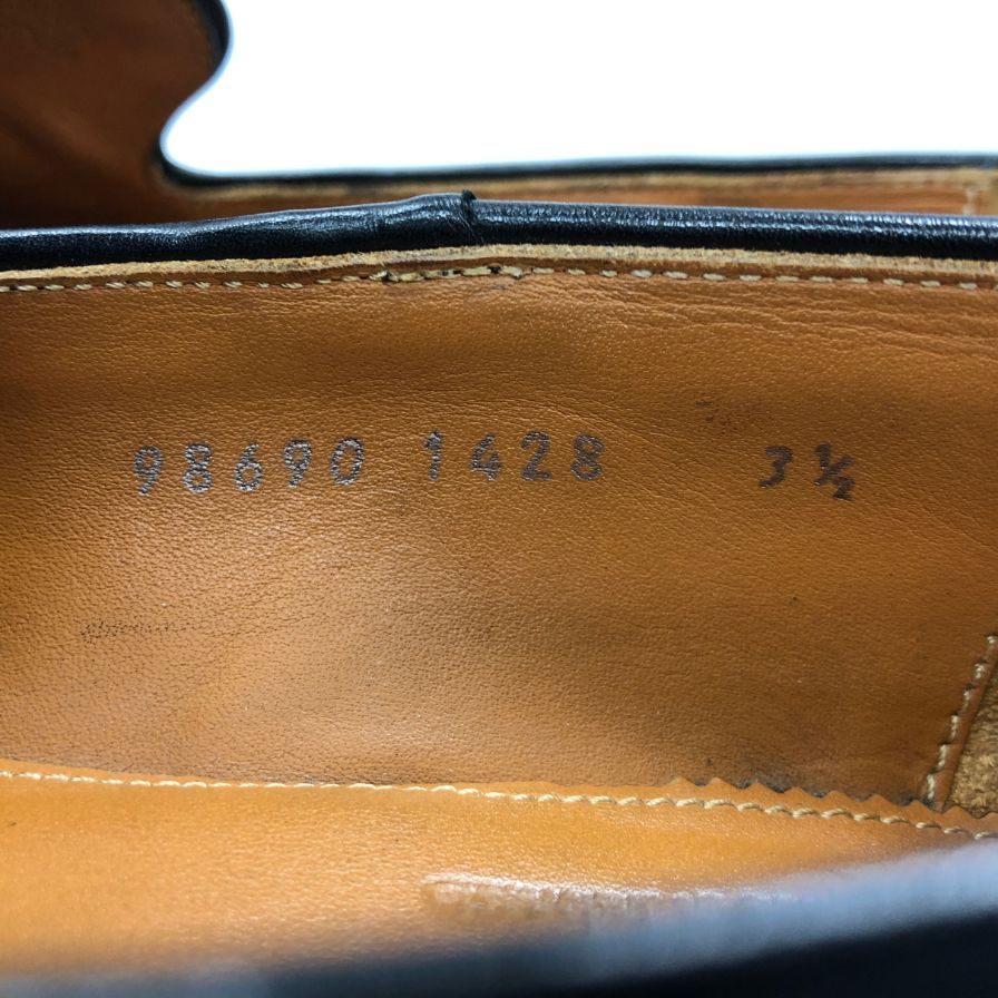 ジャランスリワヤ タッセルローファー 98690 1428 カーフ ブラック レディース サイズUK3.5 Jalan Sriwijaya 約22.5cm【AFC44】