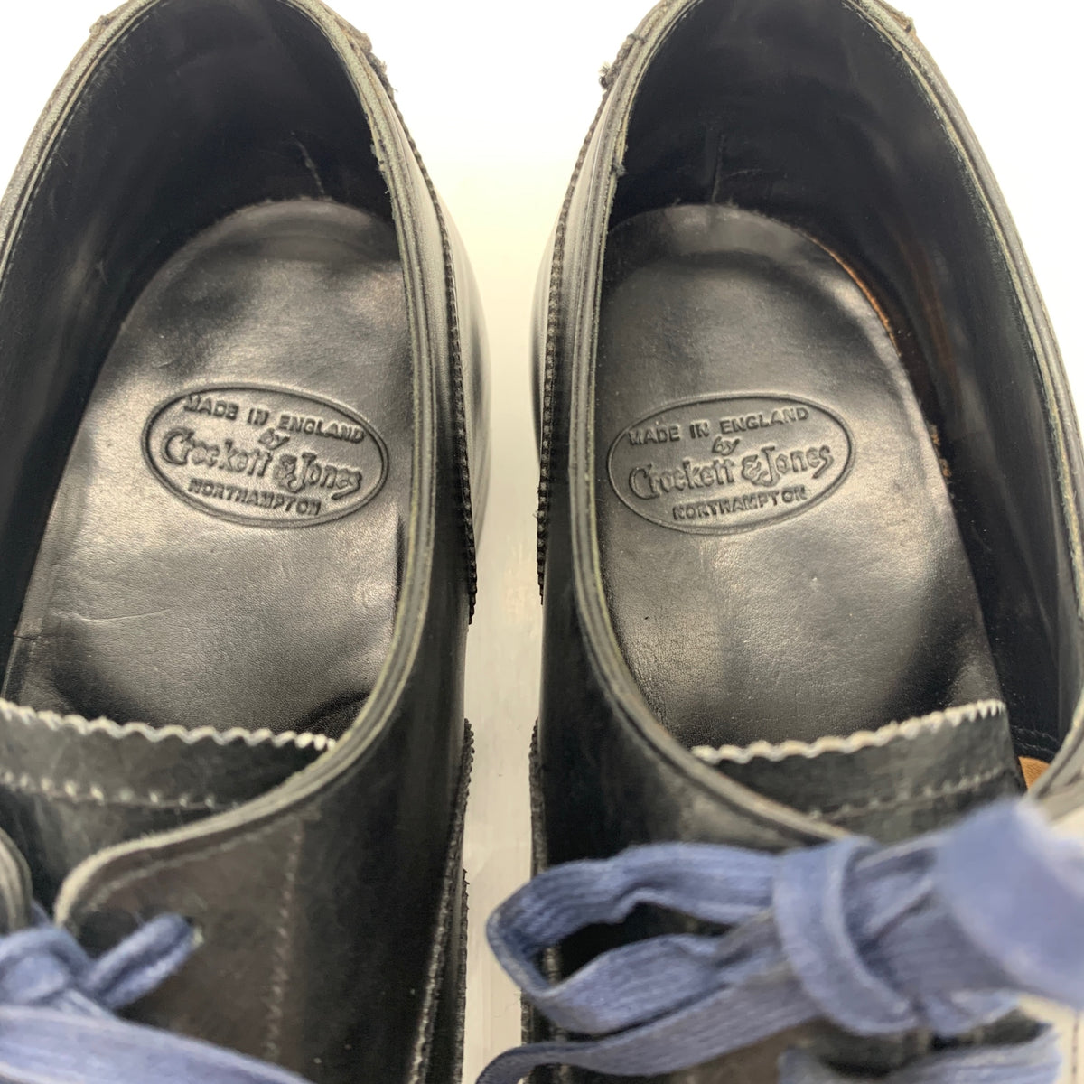 クロケット＆ジョーンズ TAVISTOCK イミテーションブローグ カーフ ブラック サイズUK6D Crockett & Jones 約24.5cm【AFC29】