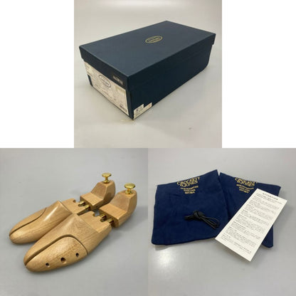 クロケット&ジョーンズ レザーシューズ ストレートチップ オードリー 377ラスト メンズ 6.5E ブラック系 29447 CROCKETT&JONES AUDLEY ビジネスシューズ 約25.5cm【LA】【中古】