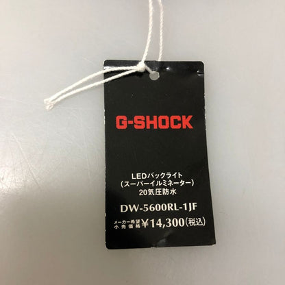 カシオ ジーショック 腕時計 DW-5600RL-1JF アイコニックスタイルズ ブラック CASIO G-SHOCK【AFI7】