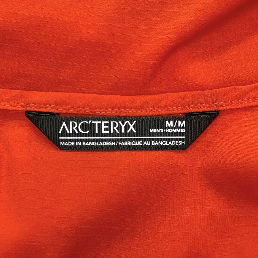 美品◆アークテリクス スコーミッシュフーディー ジャケット メンズ サイズ M オレンジ ARC'TERYX 【AFB35】