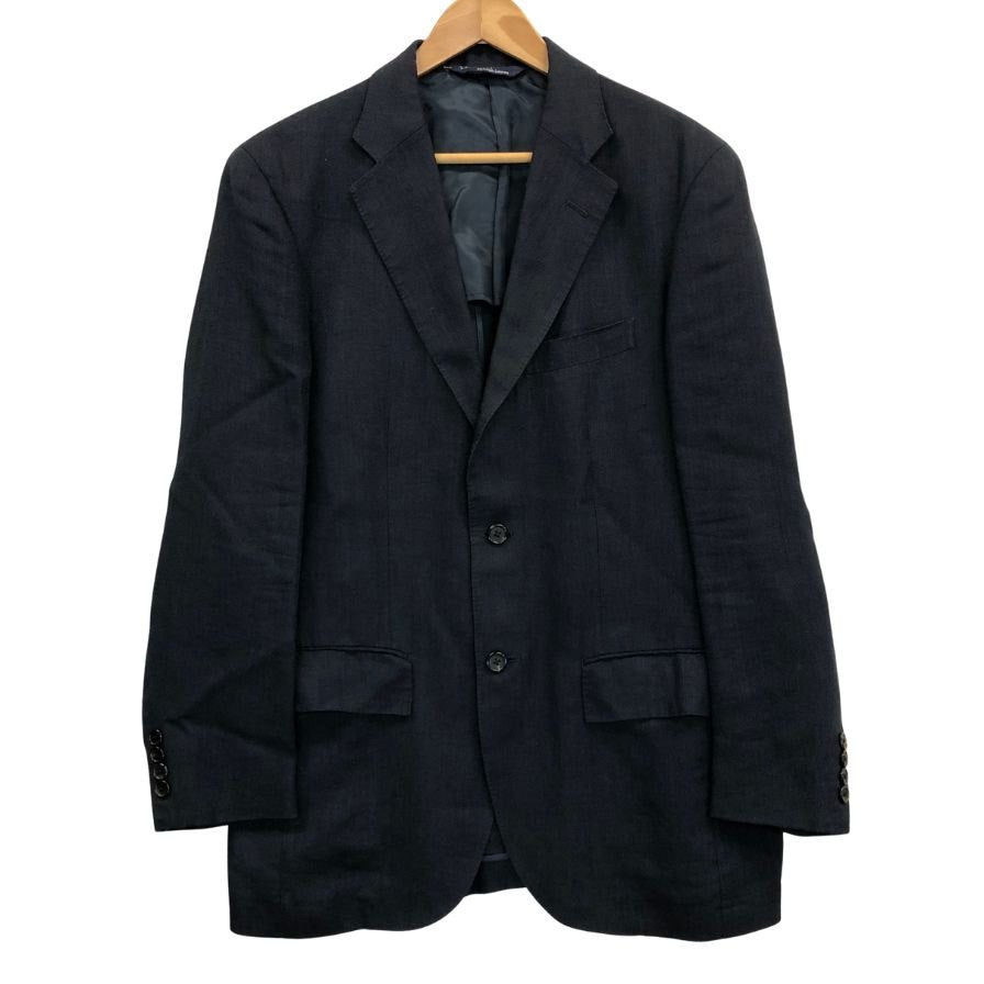 美品◆ポロ ラルフローレン テーラードジャケット 段返り3B ネイビー サイズA6 Polo Ralph Lauren 【AFB14】