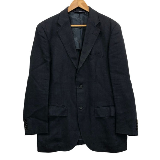 美品◆ポロ ラルフローレン テーラードジャケット 段返り3B ネイビー サイズA6 Polo Ralph Lauren 【AFB14】