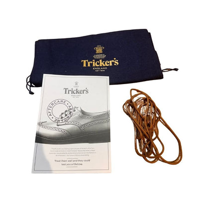 トリッカーズ M7046 ウィングチップ メンズ サイズ 7ハーフ ブラウン Tricker’ｓ ビジネスシューズ 約26.0cm【LA】【中古】