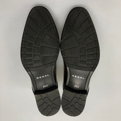 リーガル レースアップシューズ ストレートチップ ダークブラウン メンズ サイズ24.5 241S REGAL 約24.5cm【AFC45】