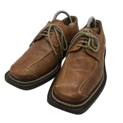 ザ スーツ カンパニー スクエアトゥ カーフ メンズ ブラウン サイズ39 THE SUIT COMPANY 約24.5cm【PTM4】