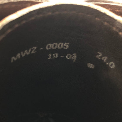 マドラスウォーク ミズノセレクト レザーシューズ ストレートチップ ブラウン系 サイズ24cm madras Walk MIZUNO SELECT 約24.0cm【AFC41-2】