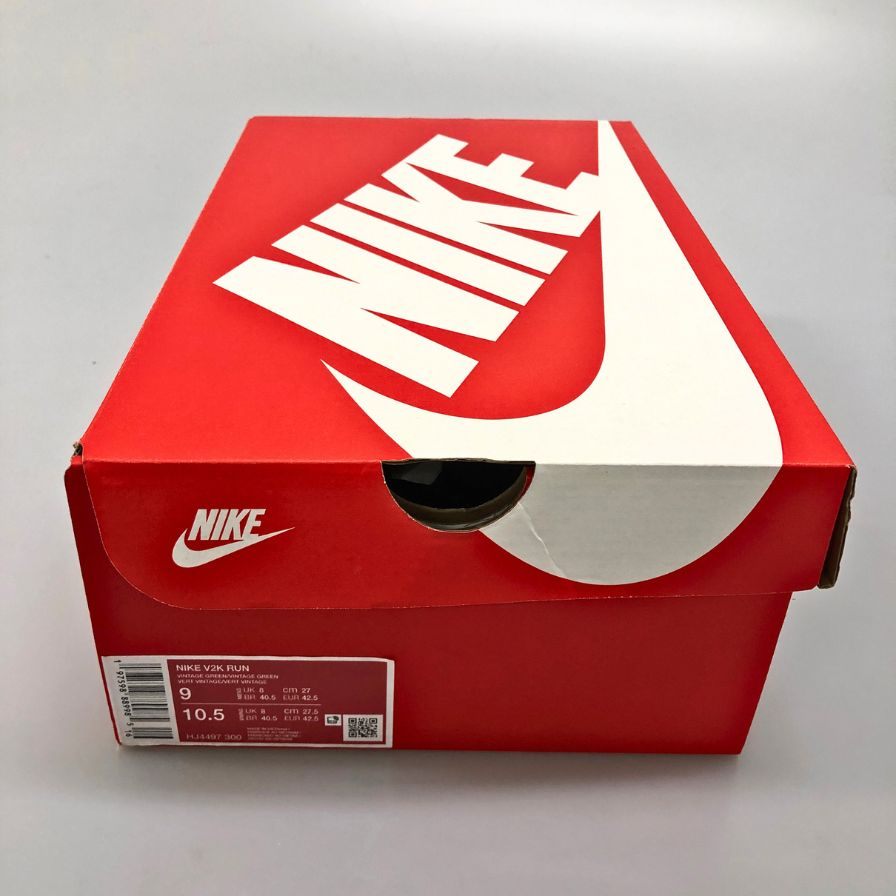 ナイキ スニーカー HJ4497-300 V2K RUN メンズ US9 グリーン系 VINTAGE GREEN NIKE 約27.5cm【AFD15】