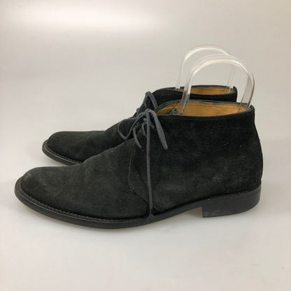バーニーズニューヨーク チャッカブーツ スエード ブラック サイズ41.5  BARNEYS NEW YORK 約26.5cm【AFC44-2】
