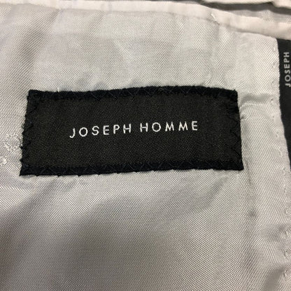 美品◆ジョゼフ オム 2B コットン ジャケット センターベント メンズ サイズ48 グレー系 JOSEPH HOMME 【AFA16】