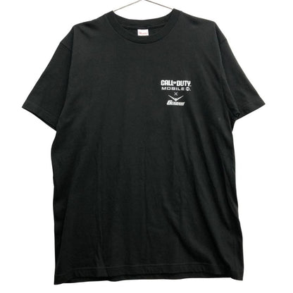 極美品◆コールオブデューティ Tシャツ ガンダムコラボ限定 ブラック メンズ サイズL Call of Duty GUNDAM 【AFB13】