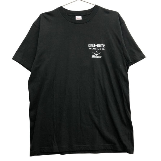 極美品◆コールオブデューティ Tシャツ ガンダムコラボ限定 ブラック メンズ サイズL Call of Duty GUNDAM 【AFB13】