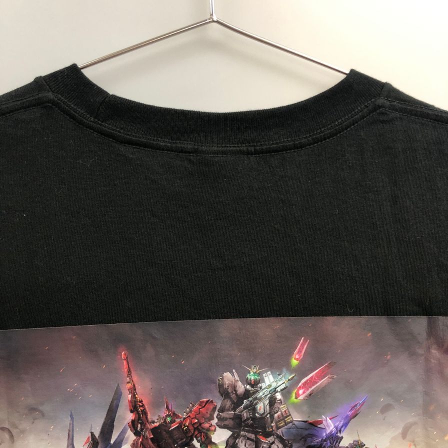 極美品◆コールオブデューティ Tシャツ ガンダムコラボ限定 ブラック メンズ サイズL Call of Duty GUNDAM 【AFB13】