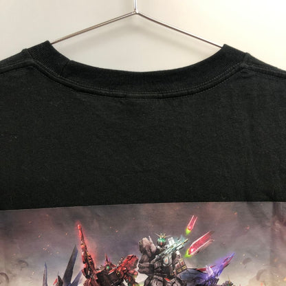 極美品◆コールオブデューティ Tシャツ ガンダムコラボ限定 ブラック メンズ サイズL Call of Duty GUNDAM 【AFB13】