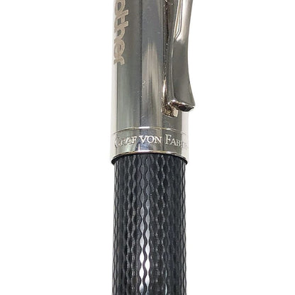 ファーバーカステル ボールペン 伯爵コレクション ギロシェ ブラック×シルバー ユニセックス FABER CASTELL【AFI5】