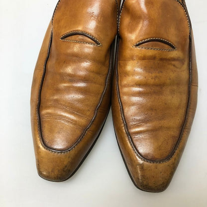 オーベルシー ローファー ベージュ系 サイズ UK5.5 メンズ AUBERCY 約24.5cm【AFC47】