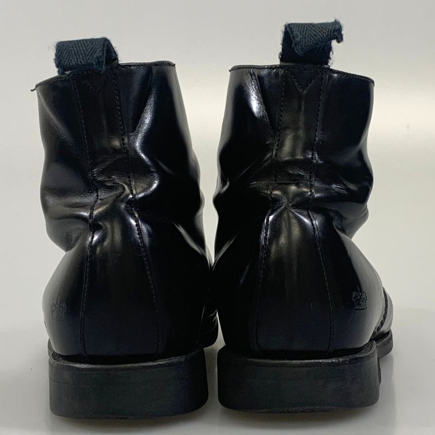サンダース ミリタリーダービーブーツ 1595B ブラック メンズ サイズUK7 Sanders 約25.5cm【AFC44-2】
