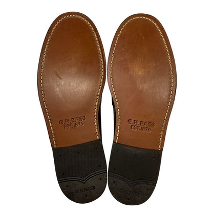 ジーエイチバス ローファー ウィージャンズ ラーソン サイズ9 メンズ ブラウン系 G.H.Bass&Co. WEEJUNS LARSON ローファー 約27.0cm【LA】【中古】