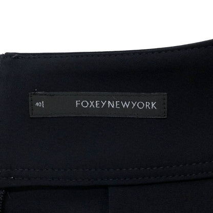 フォクシー ニューヨーク ストレッチスムーススカート 25076-STKAZ101 レディース サイズ40 ブラック FOXEY NEW YORK【AFB11】