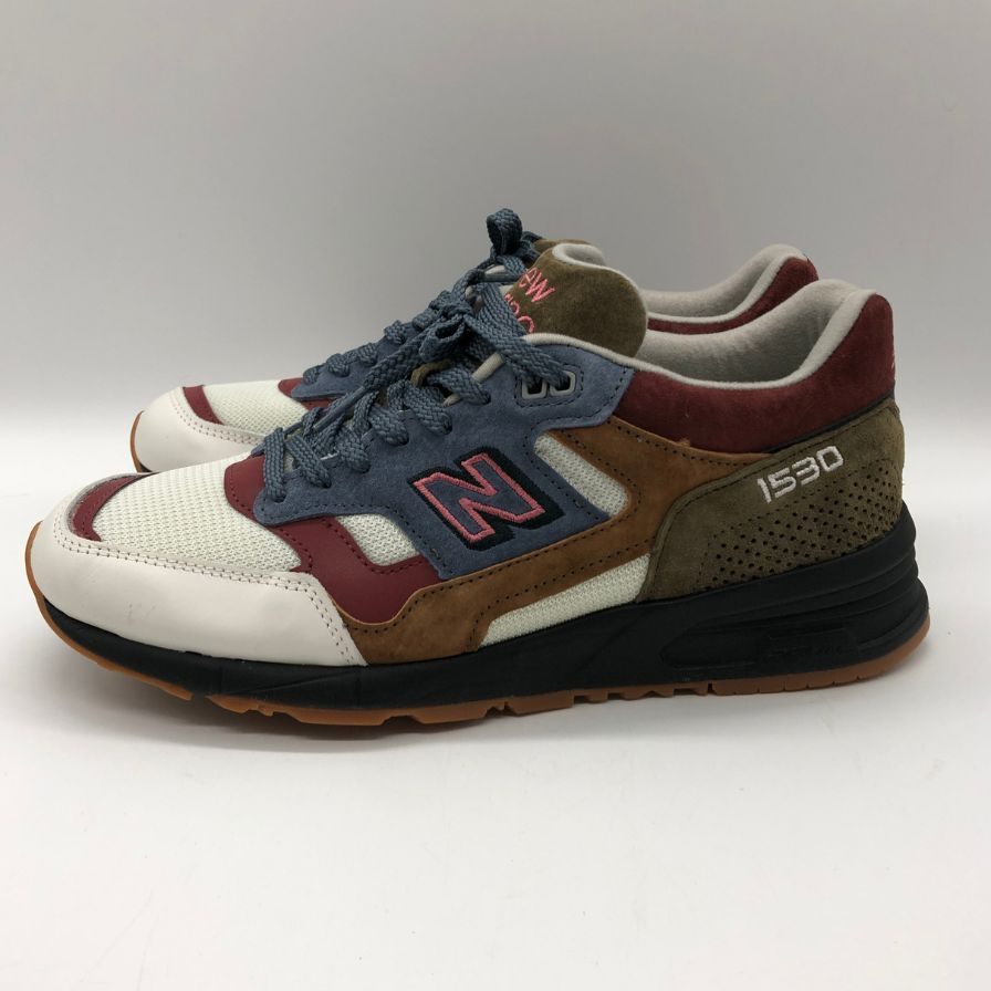 ニューバランス スニーカー M1530WBB メッシュ×スエード イングランド製 30周年記念モデル メンズ ブラウン系 サイズUK7.5 NEW BALANCE 約26.0cm【AFC47】
