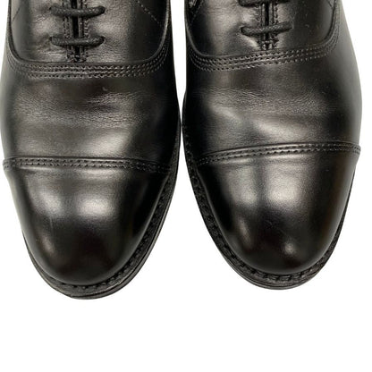 美品◆アレン エドモンズ レザーシューズ ストレートチップ パークアベニュー ブラック メンズ サイズ8E Allen Edmonds PARK AVENUE【AFD7】