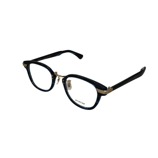 アイヴァン トレーダー ポーカーフェイス35周年 別注モデル メガネフレーム ブラック×ブルー サングラス EYEVAN Trader【AFI16】