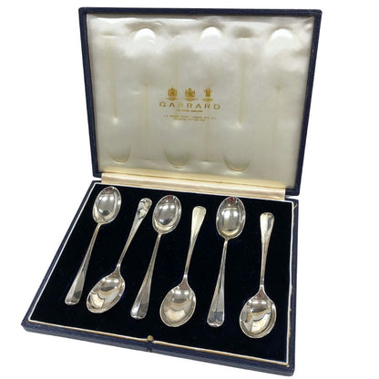 ガラード スプーン 銀 シルバー GARRAD 6本セット【AFI11】【中古】