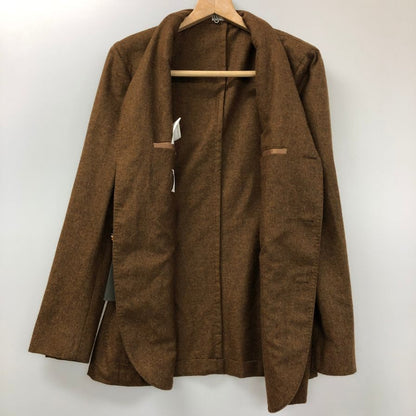 ボリオリ セットアップ ウール スーツ 上下 テーラードジャケット スラックス ウール 46 ブラウン BOGLIOLI K JACKET【AFA22】