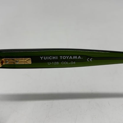 ユウイチトヤマ U-128 メガネ ブラック 74-22 日本製 YUICHI TOYAMA【AFI12】