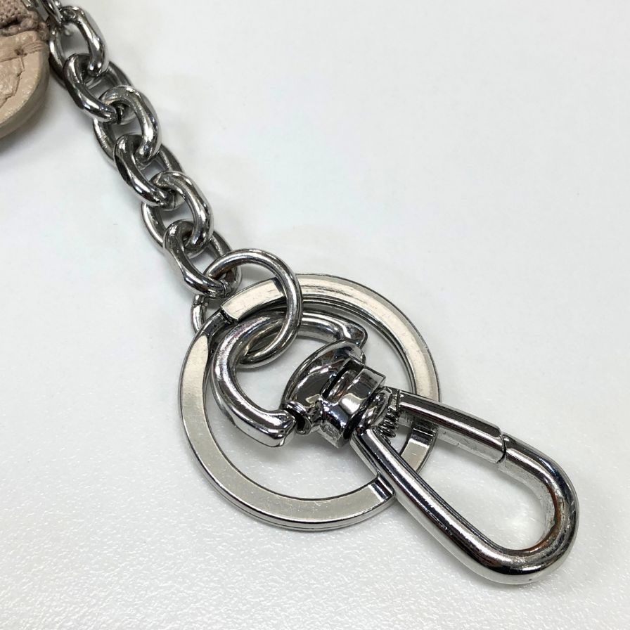 メゾンマルジェラ コンパクトウォレット コインケース 4ステッチ カーフレザー グレージュ ユニセックス Maison Margiela【AFI5】【中古】