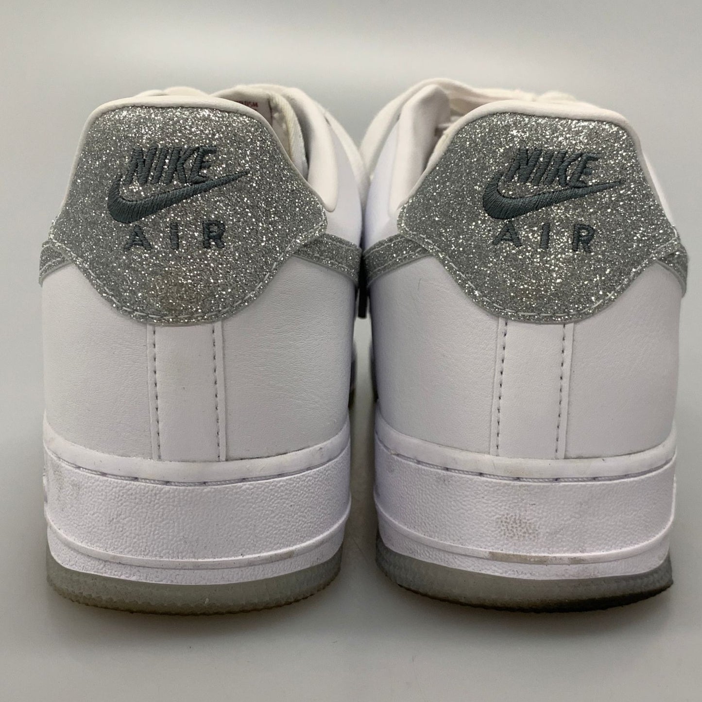 ナイキ エアフォースワン HQ3461-191 ラメ レディース ホワイト サイズ29cm NIKE 約29.0cm【AFD3】