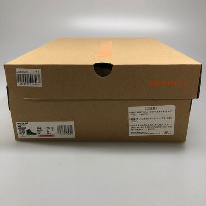 メレル ブーツ トレッキングブーツ Bristol MID レディース サイズ24.5 ブラック グリーン系 MERRELL 約24.5cm【AFD3】