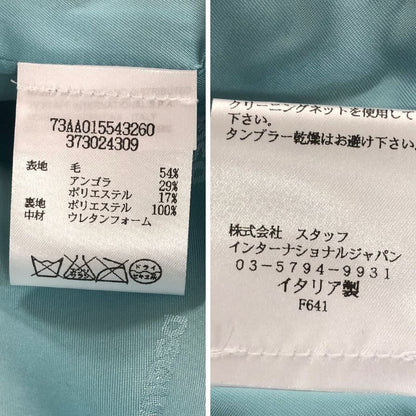 美品◆ディースクエアード チェスターコート ウール アンゴラ ポリエステル サイズ40 レディース ブラウン DSQUARED2 【AFA9】