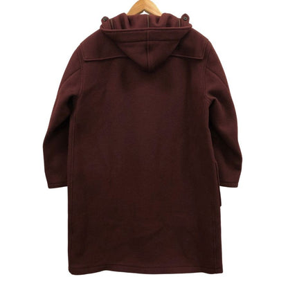 極美品◆カモシタ ユナイテッドアローズ ダッフルコート ウール ナイロン メンズ サイズ44 バーガンディ Camoshita UNITED ARROWS 【AFA18】