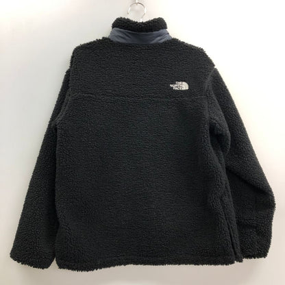 美品◆ザノースフェイス ボアフリースアノラックパーカー リバーシブル NJ4FP56A メンズ サイズ M  ブラック THE NORTH FACE 【AFA17】