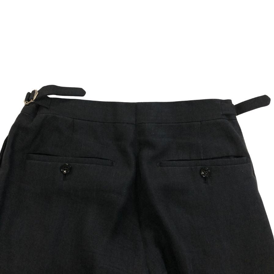 ベルナールザンス ×ビームス リネンスラックス パンツ メンズサイズ US 26ブルー系 BERNARD ZINS × BEAMS 【AFB11】