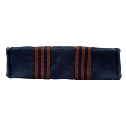 エルメス ハンドバッグ フールトゥー PM キャンバス ハンドバッグ レディース ネイビー HERMES【AFE6】