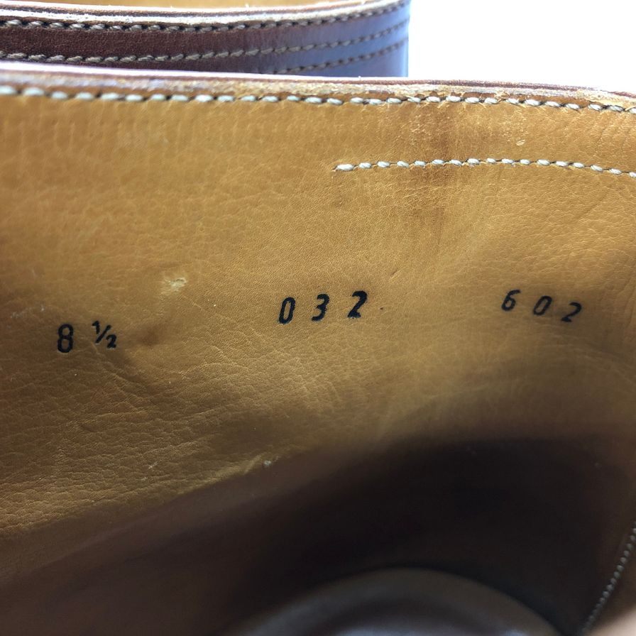 ベルルッティ Uチップ チャッカブーツ 032 602 メンズ ブラウン サイズ 8ハーフ Berluti 約26.5cm【AFC41】