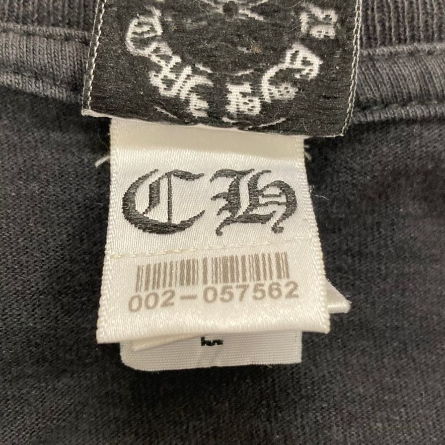 中古◆クロムハーツ Tシャツ ブラック ヴィンテージ サイズL メンズ CHROME HEARTS 【AFB35】