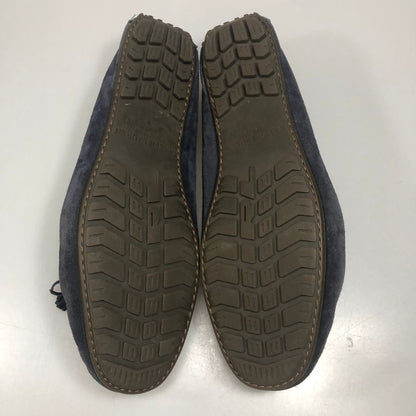 ラルフローレン ドライビングシューズ スエード スリッポン タッセル ネイビー サイズUK7.5E RALPH LAUREN 約26.0cm【AFD14】