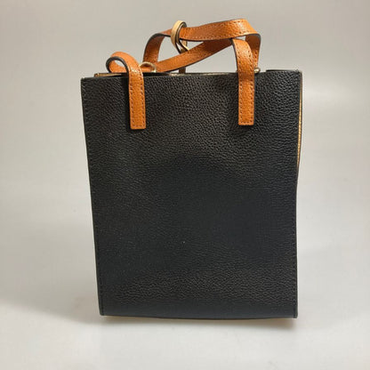 マークジェイコブス 2WAY バイカラー ミニハンドバッグ ネイビー×ホワイト ショルダー MARC JACOBS【AFE3】