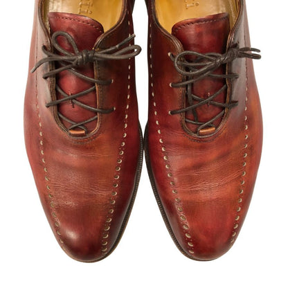 ベルルッティ レースアップシューズ パンチング ブラウン系 サイズ7 Berluti 約25.5cm【AFC44-2】