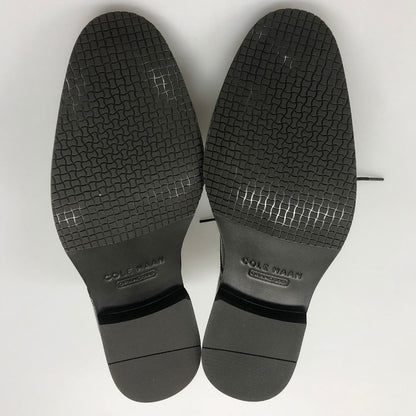 コールハーン パテントレザー プレーントゥ C38447 メンズ サイズ25cm ブラック COLE HAAN 約25.0cm【AFD3】