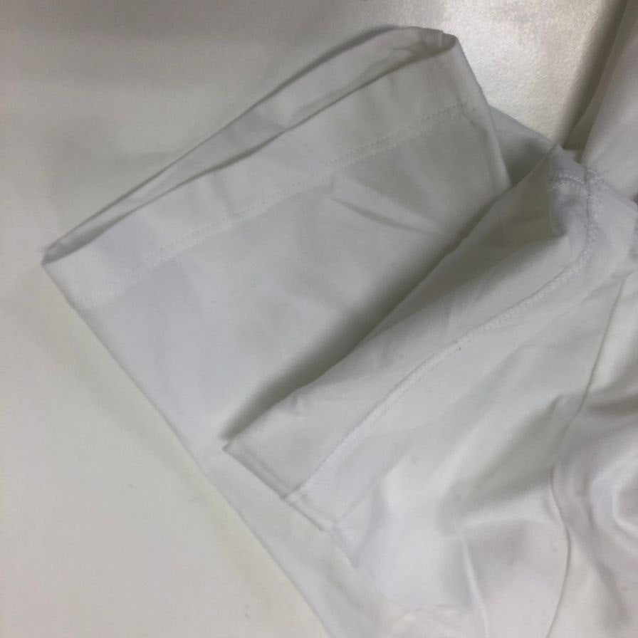 美品◆ヘルノ クルーネック コットン シャツ メンズ サイズ 44 ホワイト HERNO 【AFB38】
