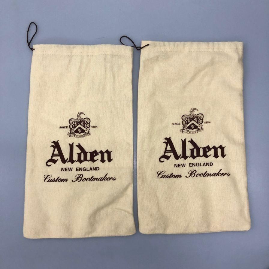 オールデン ブローグ別注 D85160 外羽根 キャップトゥ― コードバン メンズ サイズ US6 ダークブラウン  ALDEN ビジネスシューズ 約24.0cm【LA】【中古】