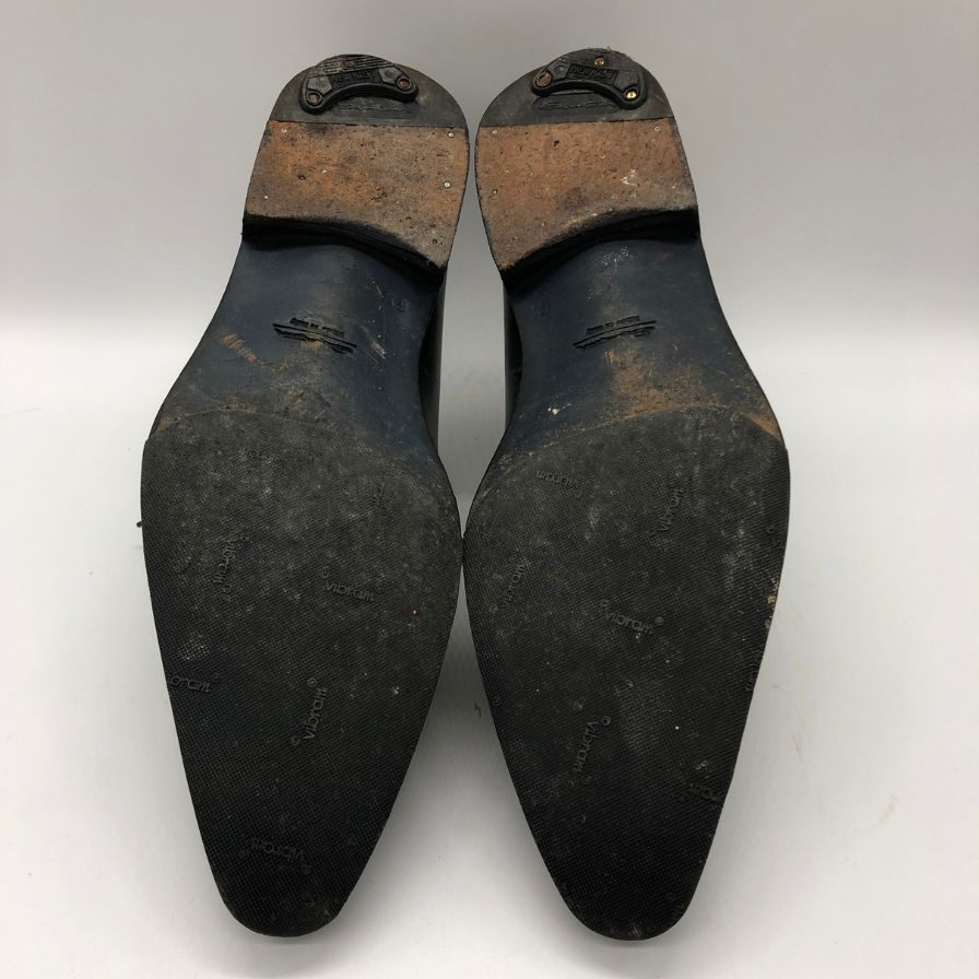サントーニ レースアップ レザーシューズ ストレートチップ 7995 メンズ サイズ6.5 Santoni 約25.5cm【AFC47】